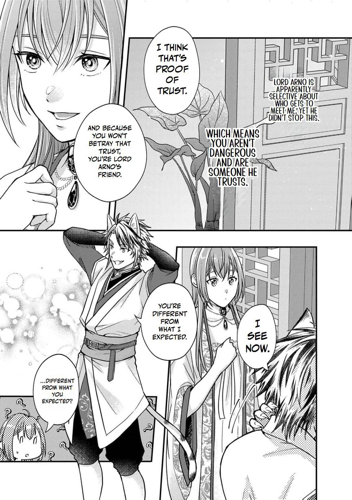 Ippiki Ookami no Hanayome - Kekkon Toujitsu ni "Kijo wo Aisenai" to Itteita Danna-sama no Yousu ga Okashii no desu ga Chapter 4 page 28 - 