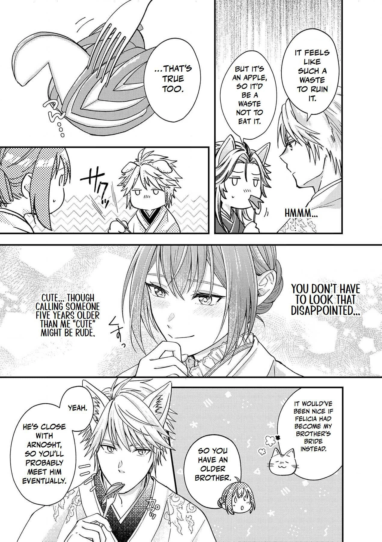 Ippiki Ookami no Hanayome - Kekkon Toujitsu ni "Kijo wo Aisenai" to Itteita Danna-sama no Yousu ga Okashii no desu ga Chapter 4 page 10 - 