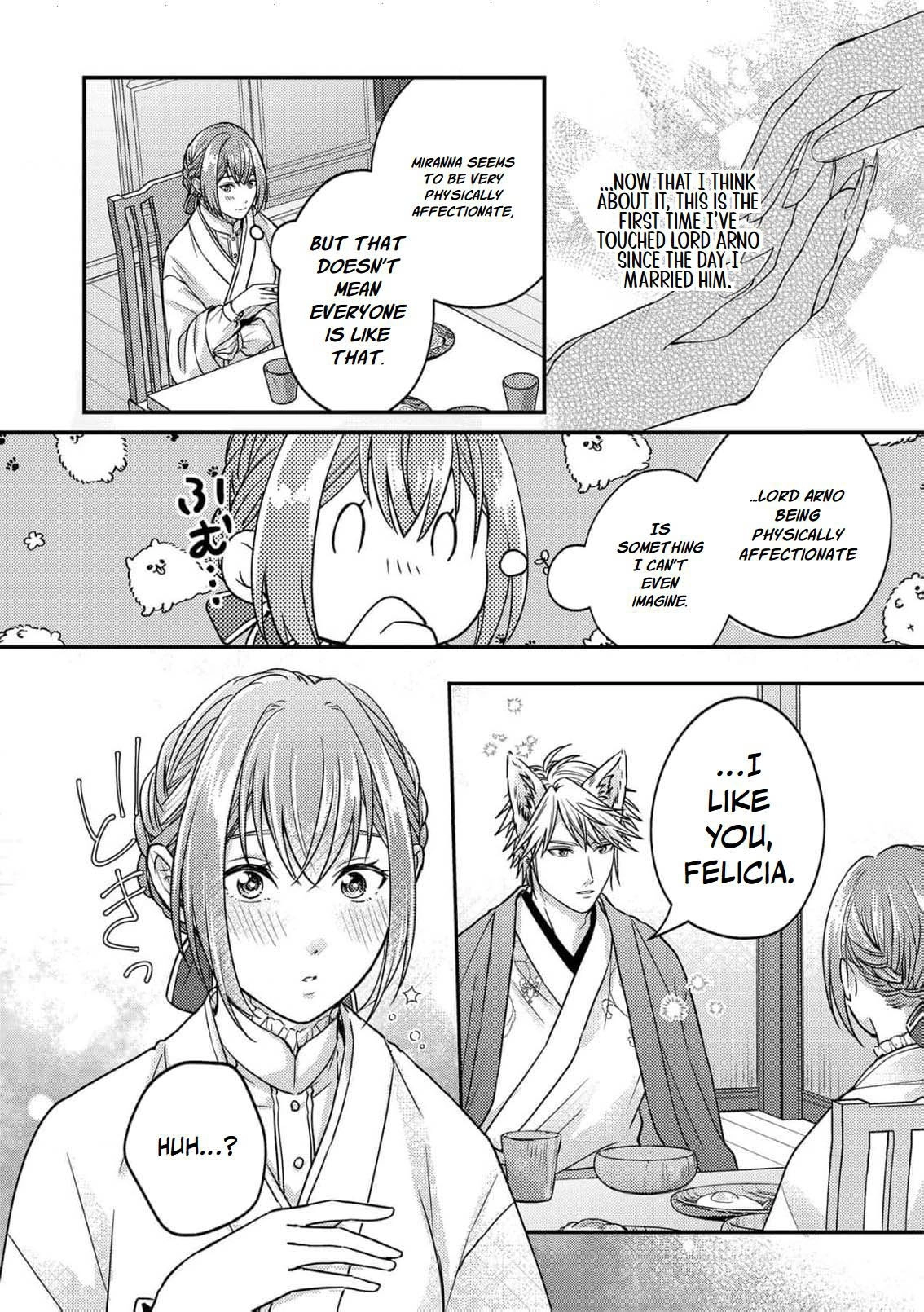 Ippiki Ookami no Hanayome - Kekkon Toujitsu ni "Kijo wo Aisenai" to Itteita Danna-sama no Yousu ga Okashii no desu ga Chapter 5 page 19 - 