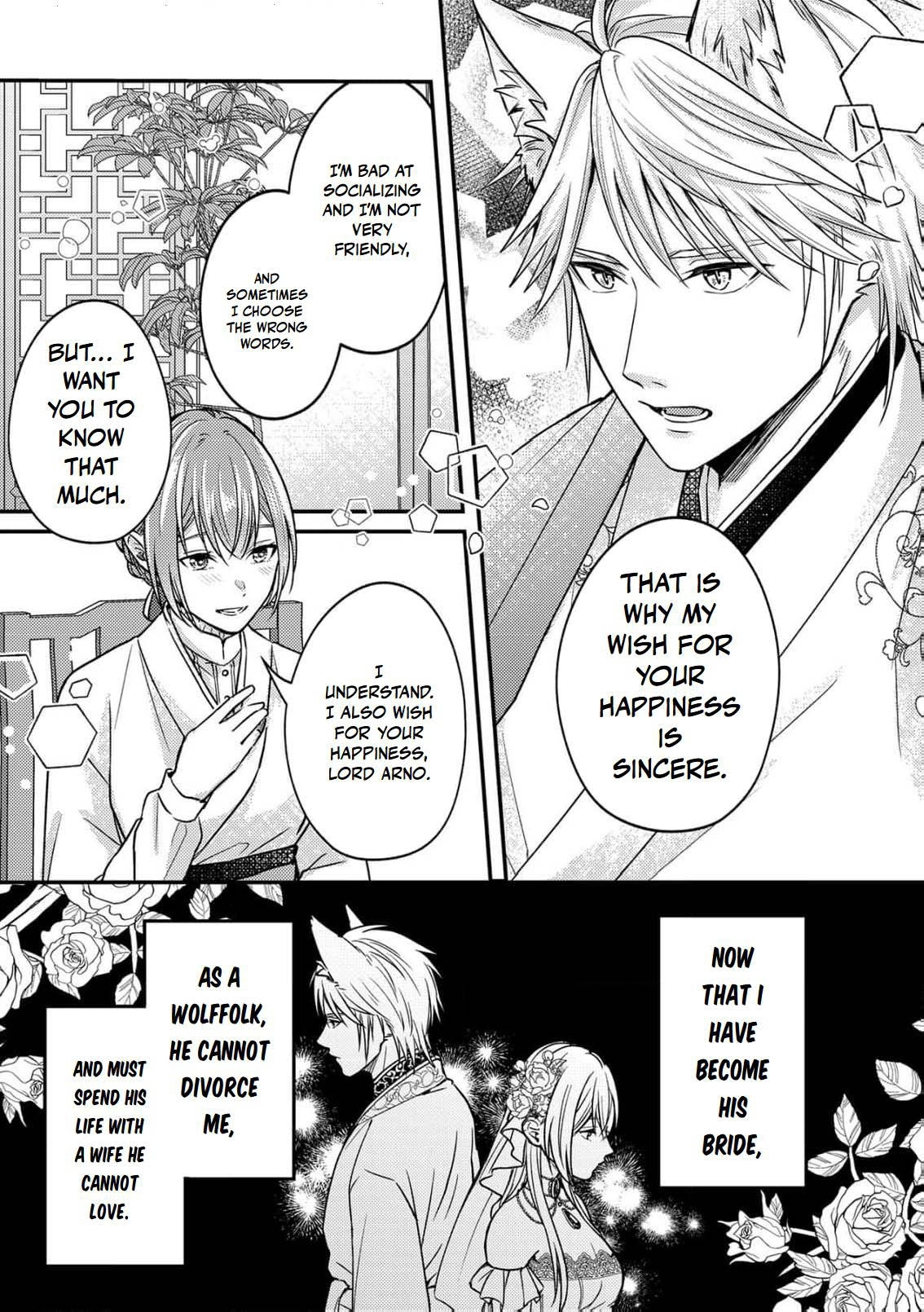 Ippiki Ookami no Hanayome - Kekkon Toujitsu ni "Kijo wo Aisenai" to Itteita Danna-sama no Yousu ga Okashii no desu ga Chapter 5 page 20 - 