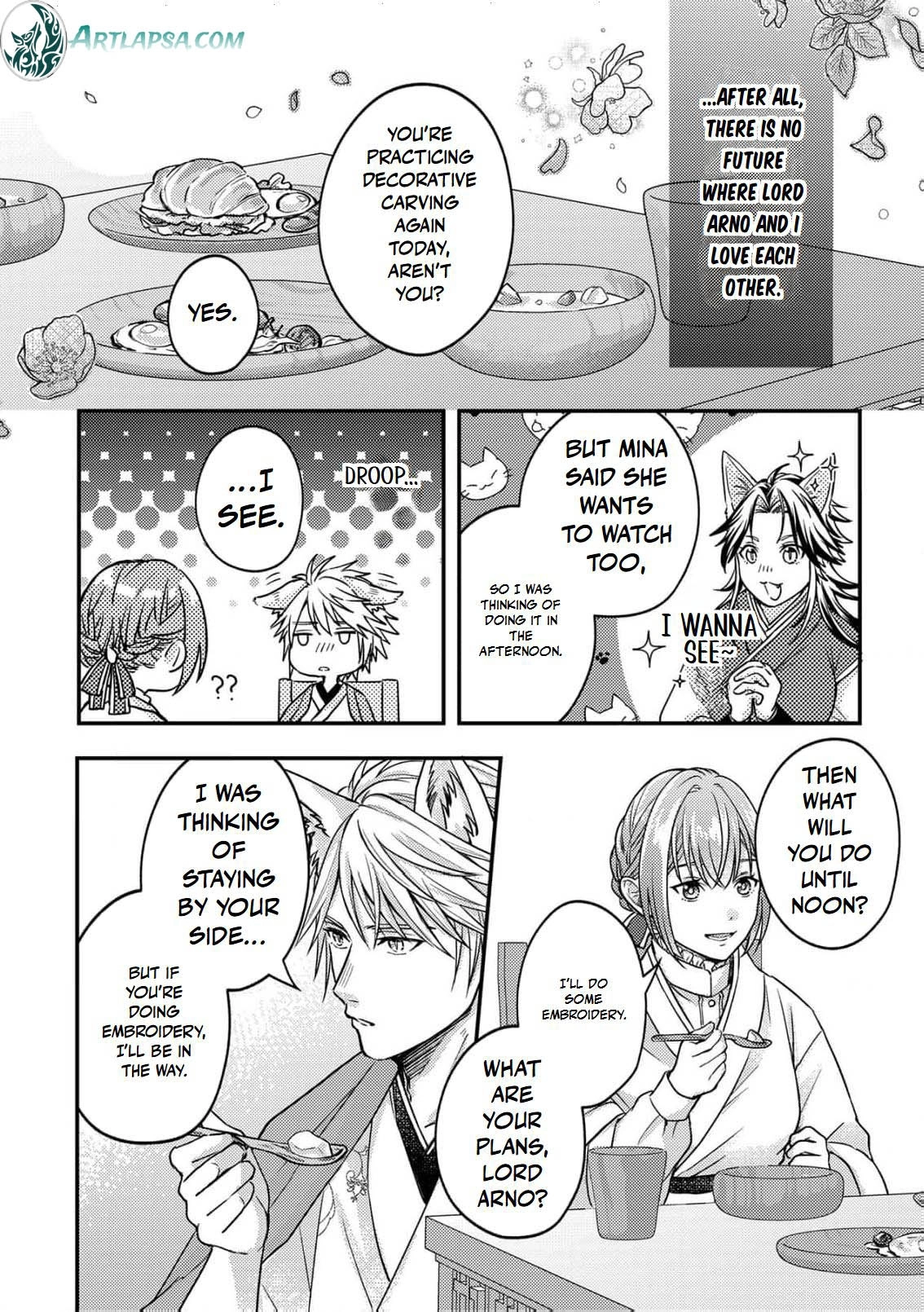 Ippiki Ookami no Hanayome - Kekkon Toujitsu ni "Kijo wo Aisenai" to Itteita Danna-sama no Yousu ga Okashii no desu ga Chapter 5 page 21 - 