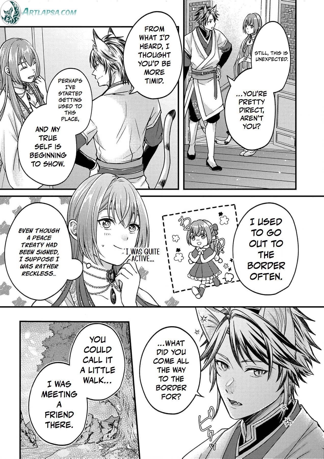 Ippiki Ookami no Hanayome - Kekkon Toujitsu ni "Kijo wo Aisenai" to Itteita Danna-sama no Yousu ga Okashii no desu ga Chapter 5 page 6 - 