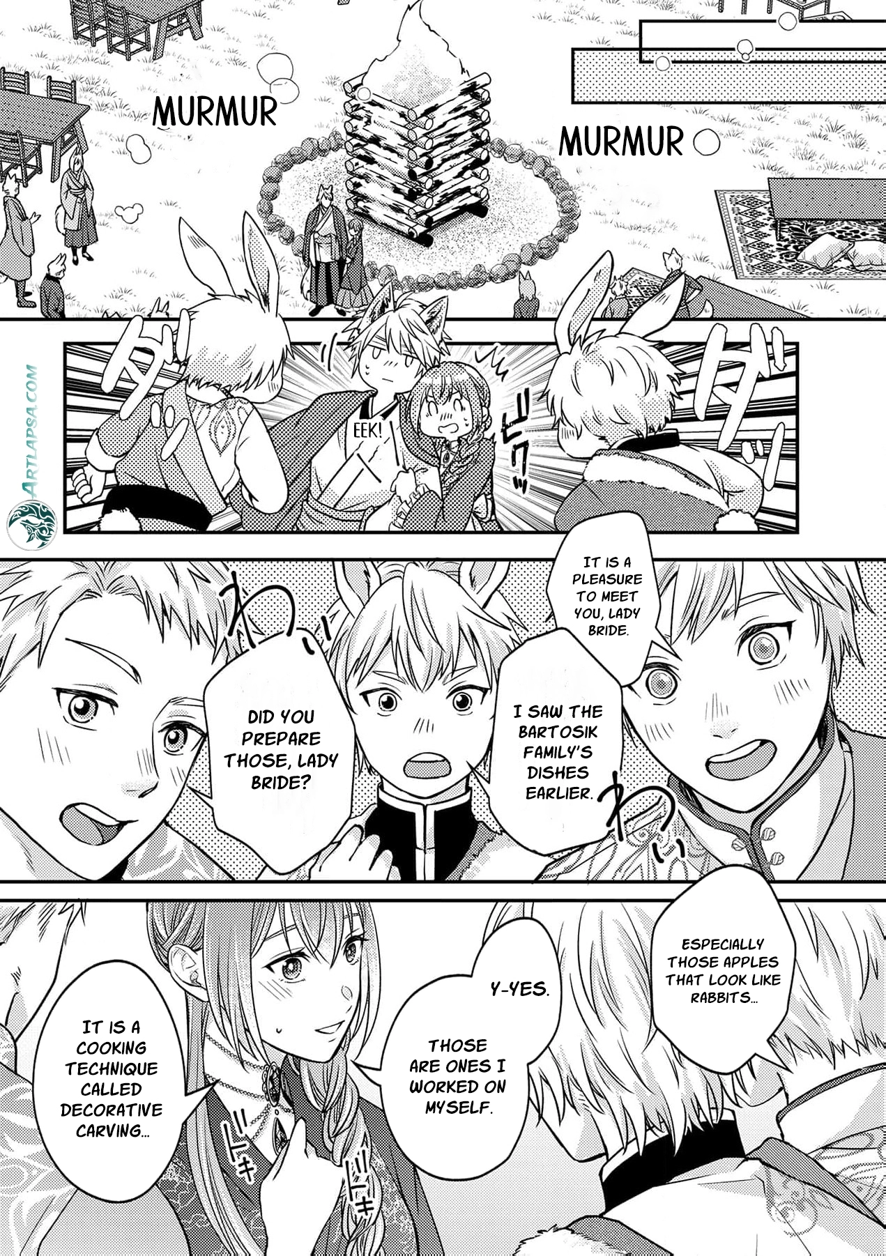 Ippiki Ookami no Hanayome - Kekkon Toujitsu ni "Kijo wo Aisenai" to Itteita Danna-sama no Yousu ga Okashii no desu ga Chapter 6 page 24 - 