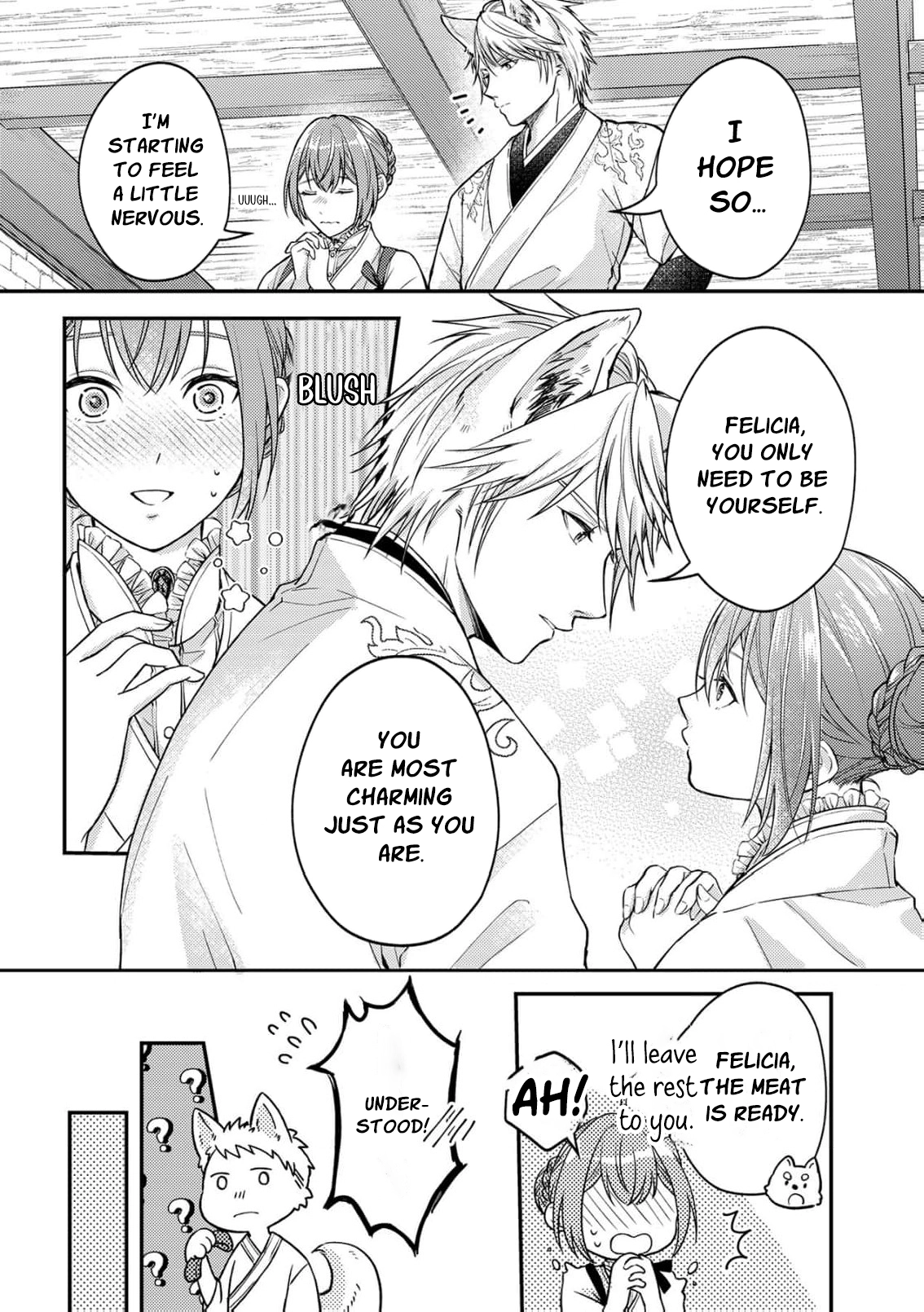 Ippiki Ookami no Hanayome - Kekkon Toujitsu ni "Kijo wo Aisenai" to Itteita Danna-sama no Yousu ga Okashii no desu ga Chapter 6 page 10 - 