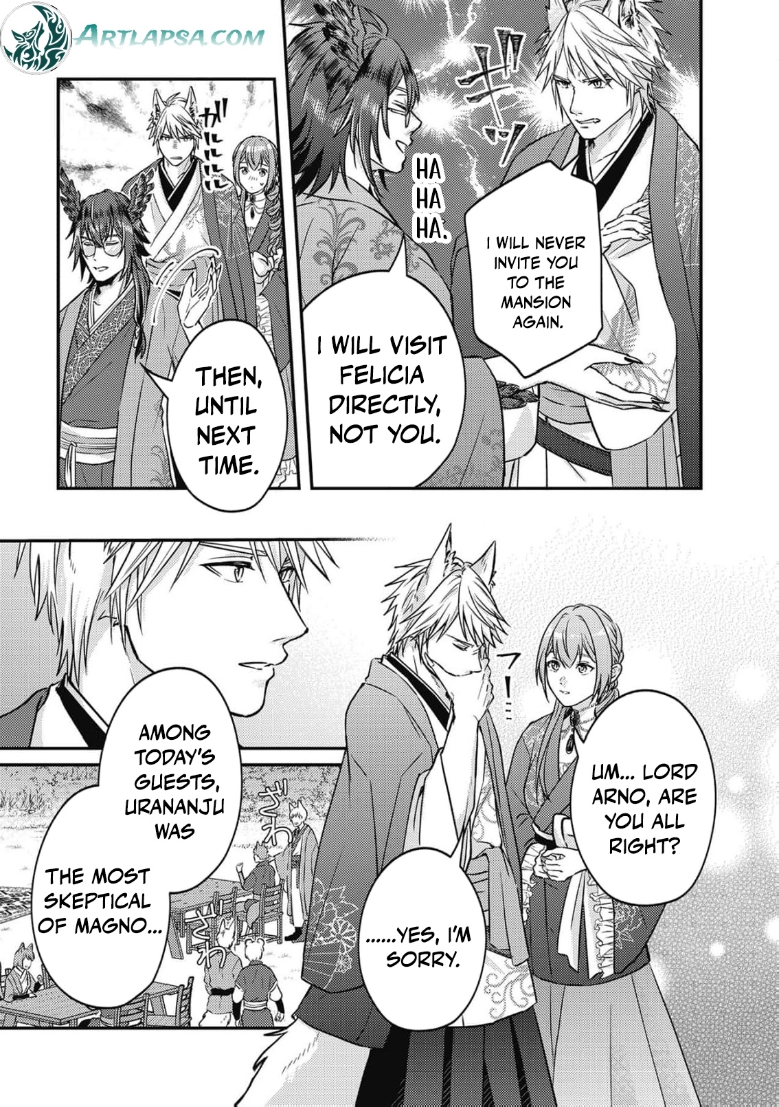 Ippiki Ookami no Hanayome - Kekkon Toujitsu ni "Kijo wo Aisenai" to Itteita Danna-sama no Yousu ga Okashii no desu ga Chapter 7 page 14 - 