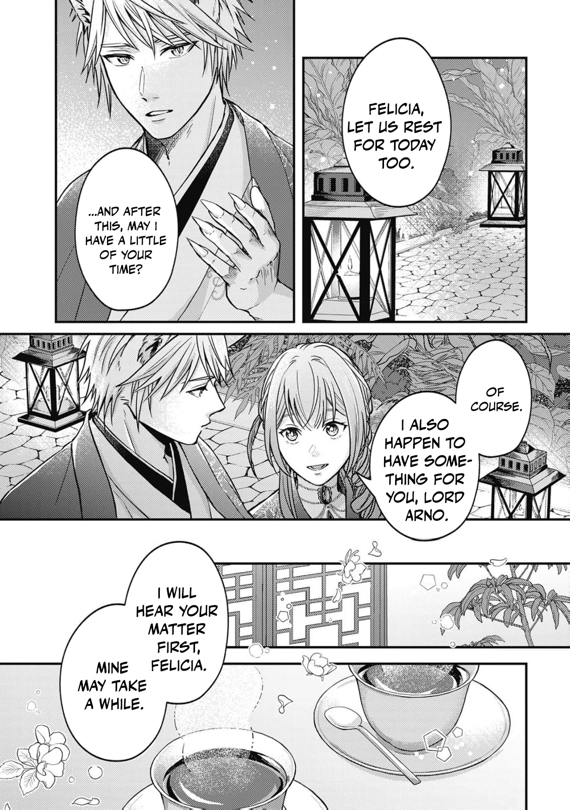 Ippiki Ookami no Hanayome - Kekkon Toujitsu ni "Kijo wo Aisenai" to Itteita Danna-sama no Yousu ga Okashii no desu ga Chapter 7 page 21 - 