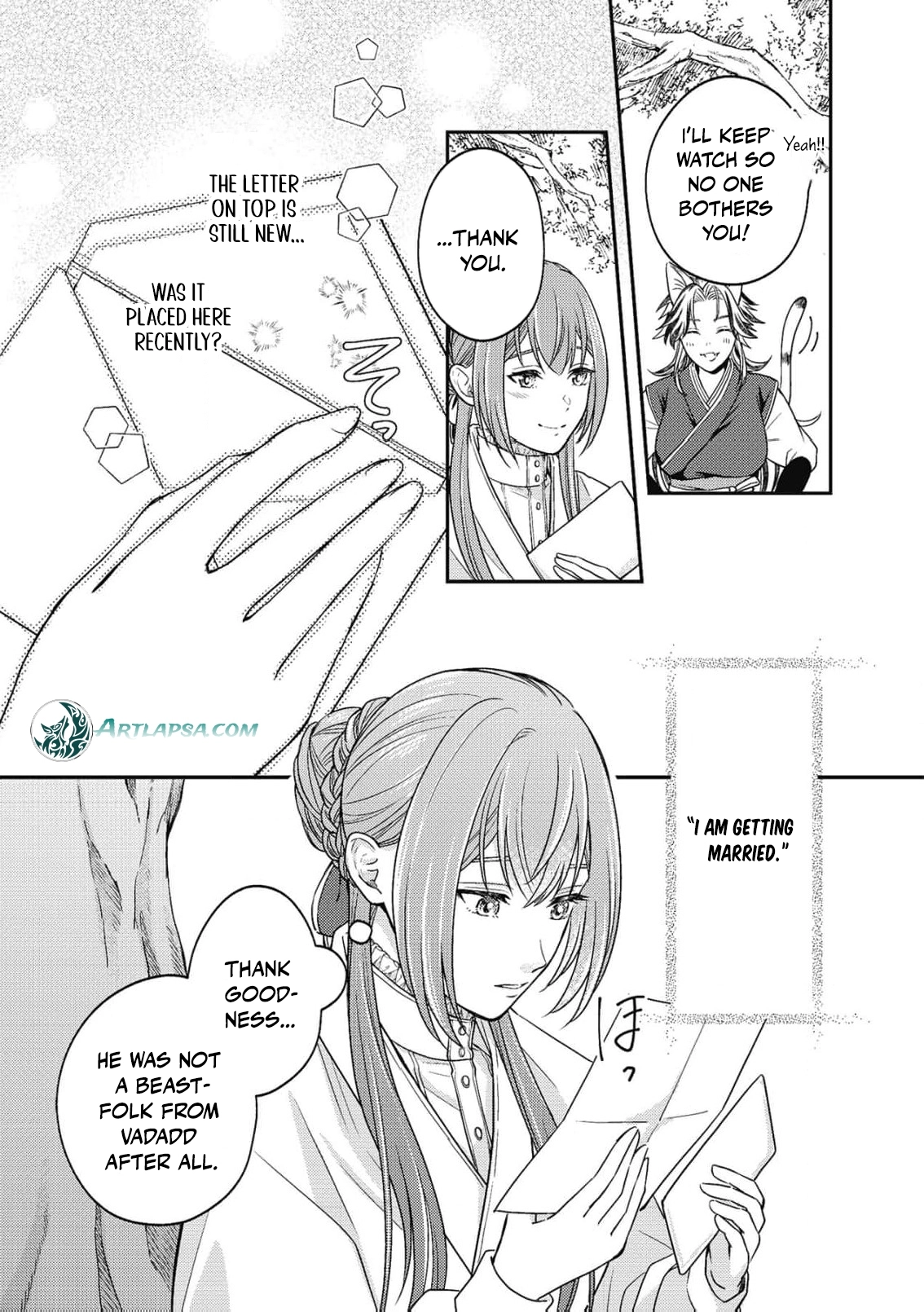 Ippiki Ookami no Hanayome - Kekkon Toujitsu ni "Kijo wo Aisenai" to Itteita Danna-sama no Yousu ga Okashii no desu ga Chapter 9 page 17 - 