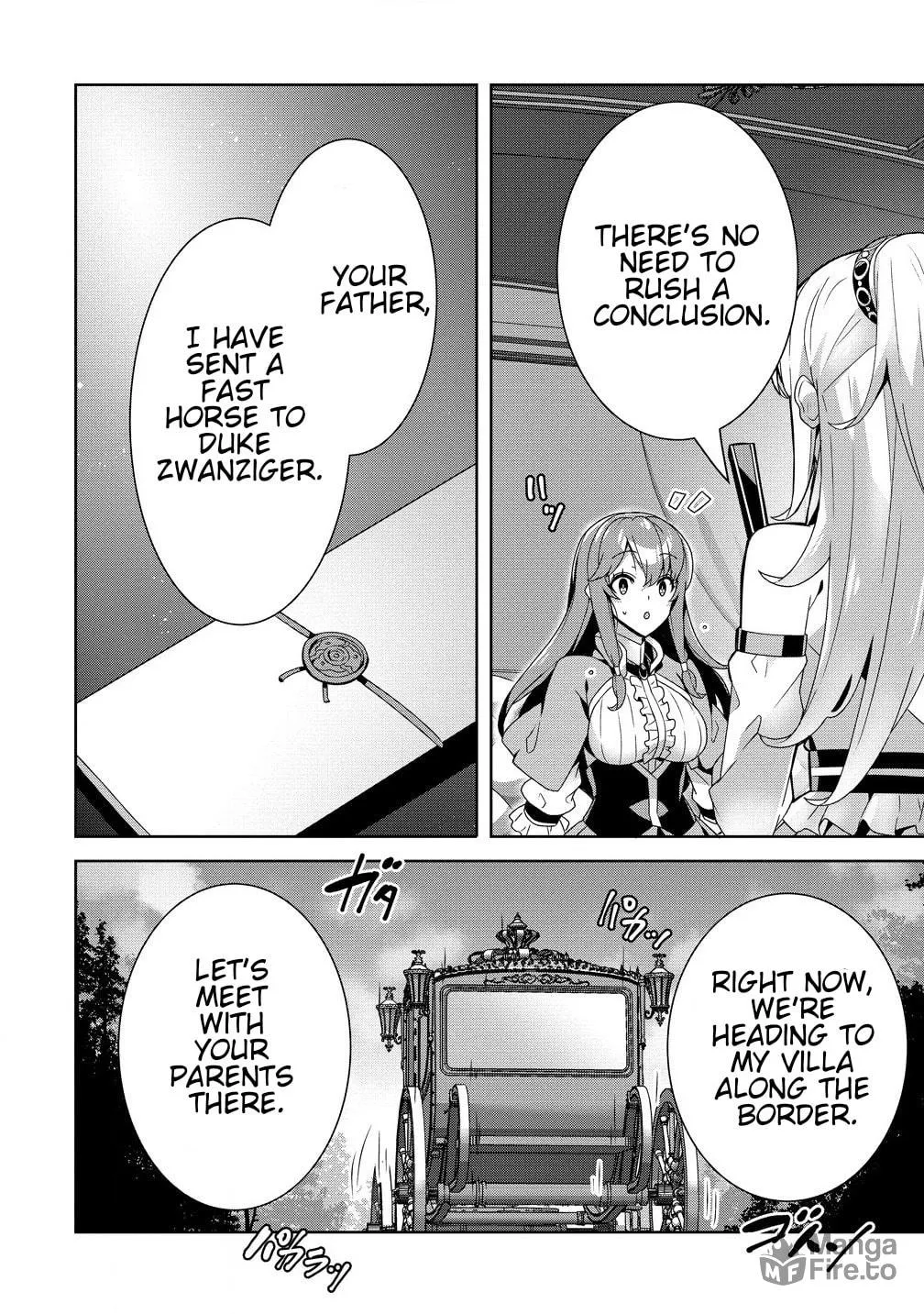 Iranai Akuyaku Reijou, Waga Kuni de Hikitorimasu wa Yuushuu na Go-reijoukata o Tsuihou da Nante Orokana Mane, Kuni o Horoboshimashite yo? Chapter 1.1 page 10 - 