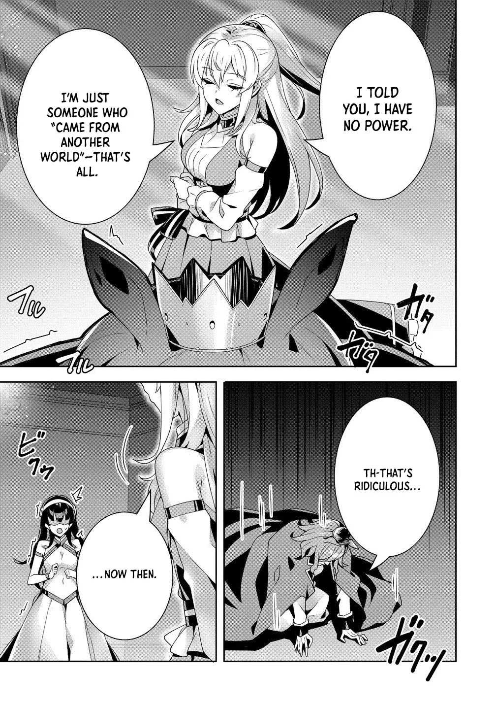Iranai Akuyaku Reijou, Waga Kuni de Hikitorimasu wa Yuushuu na Go-reijoukata o Tsuihou da Nante Orokana Mane, Kuni o Horoboshimashite yo? Chapter 11 page 23 - 
