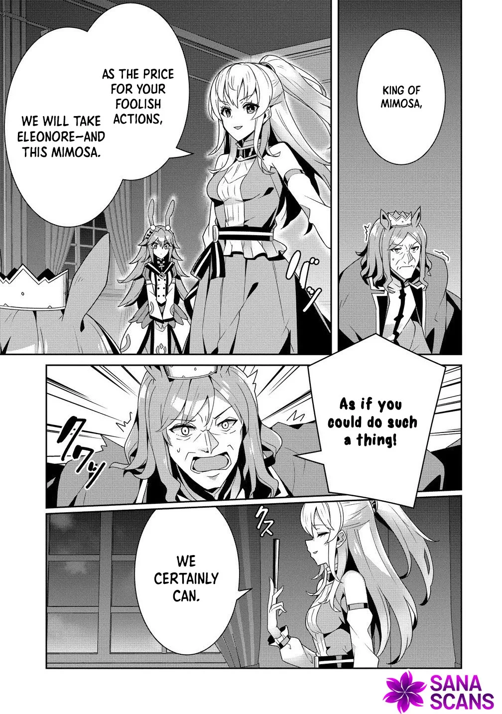 Iranai Akuyaku Reijou, Waga Kuni de Hikitorimasu wa Yuushuu na Go-reijoukata o Tsuihou da Nante Orokana Mane, Kuni o Horoboshimashite yo? Chapter 11 page 29 - 