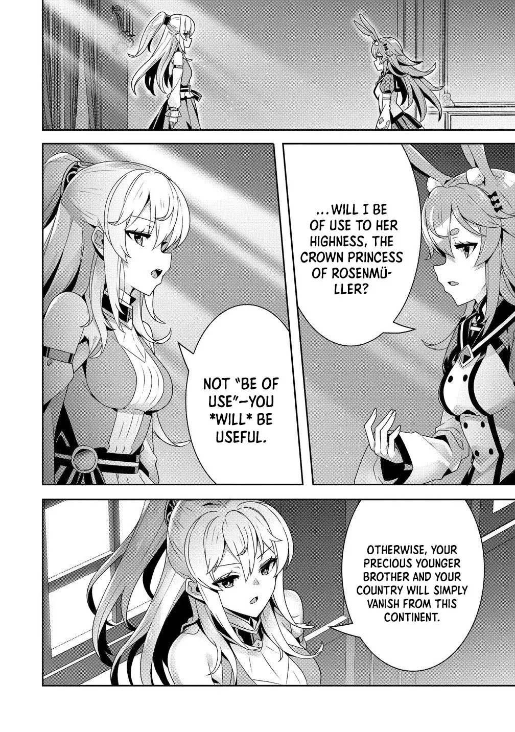 Iranai Akuyaku Reijou, Waga Kuni de Hikitorimasu wa Yuushuu na Go-reijoukata o Tsuihou da Nante Orokana Mane, Kuni o Horoboshimashite yo? Chapter 11 page 32 - 