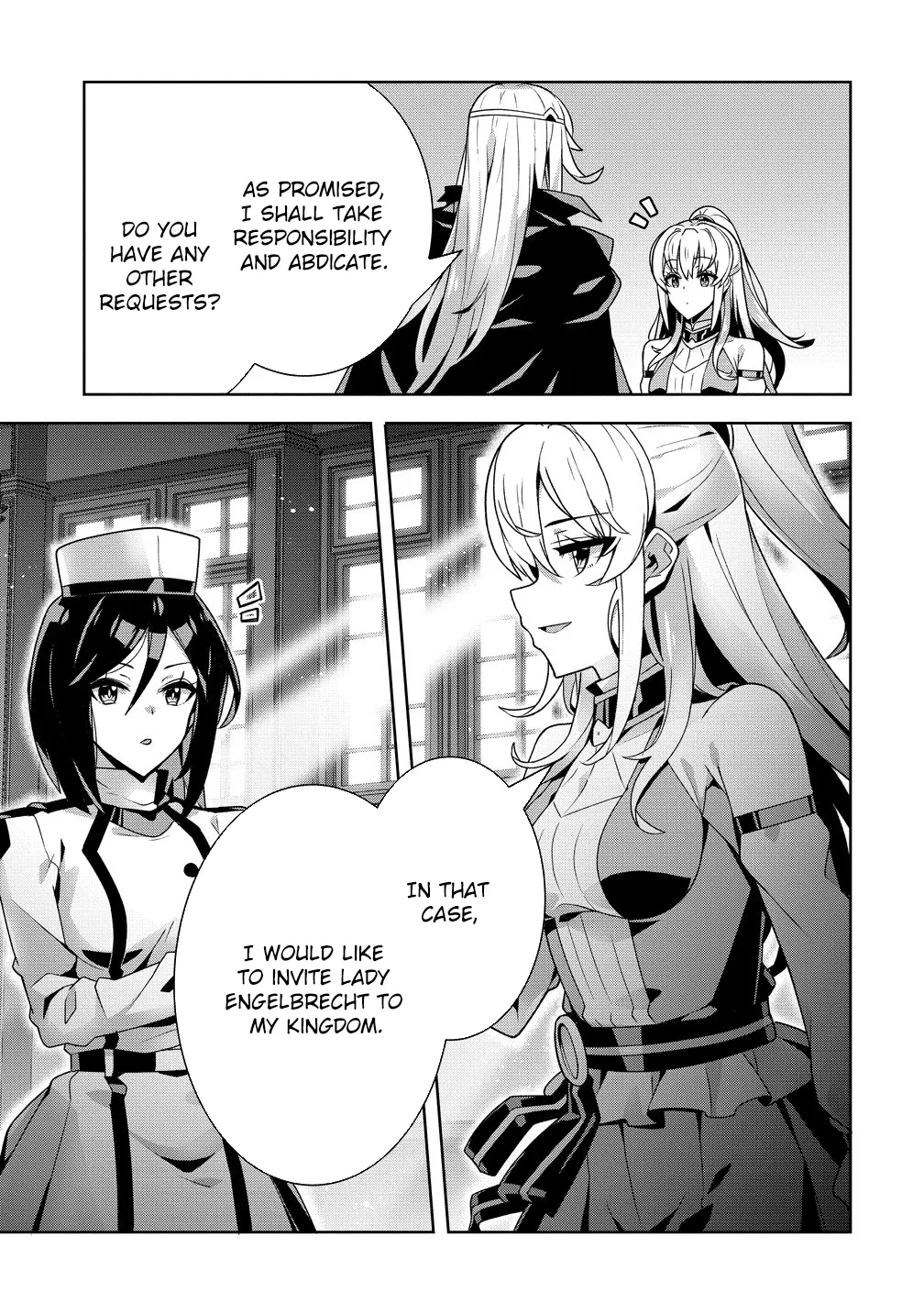 Iranai Akuyaku Reijou, Waga Kuni de Hikitorimasu wa Yuushuu na Go-reijoukata o Tsuihou da Nante Orokana Mane, Kuni o Horoboshimashite yo? Chapter 15 page 35 - 