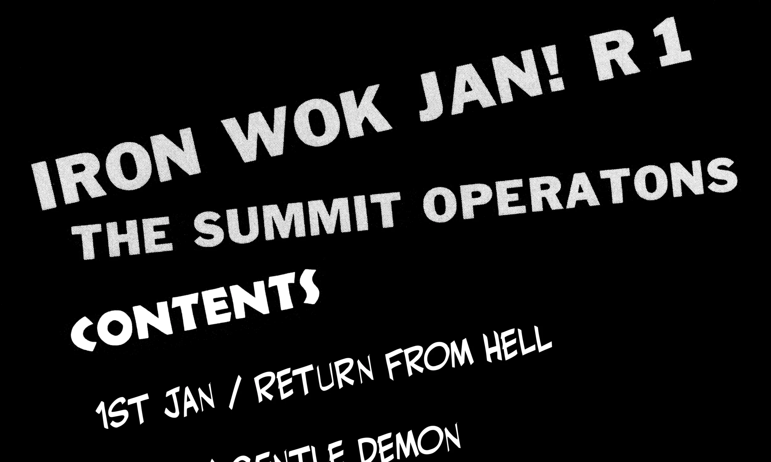 Iron Wok Jan! R - The Summit Operations Chapter 1 page 8 - 