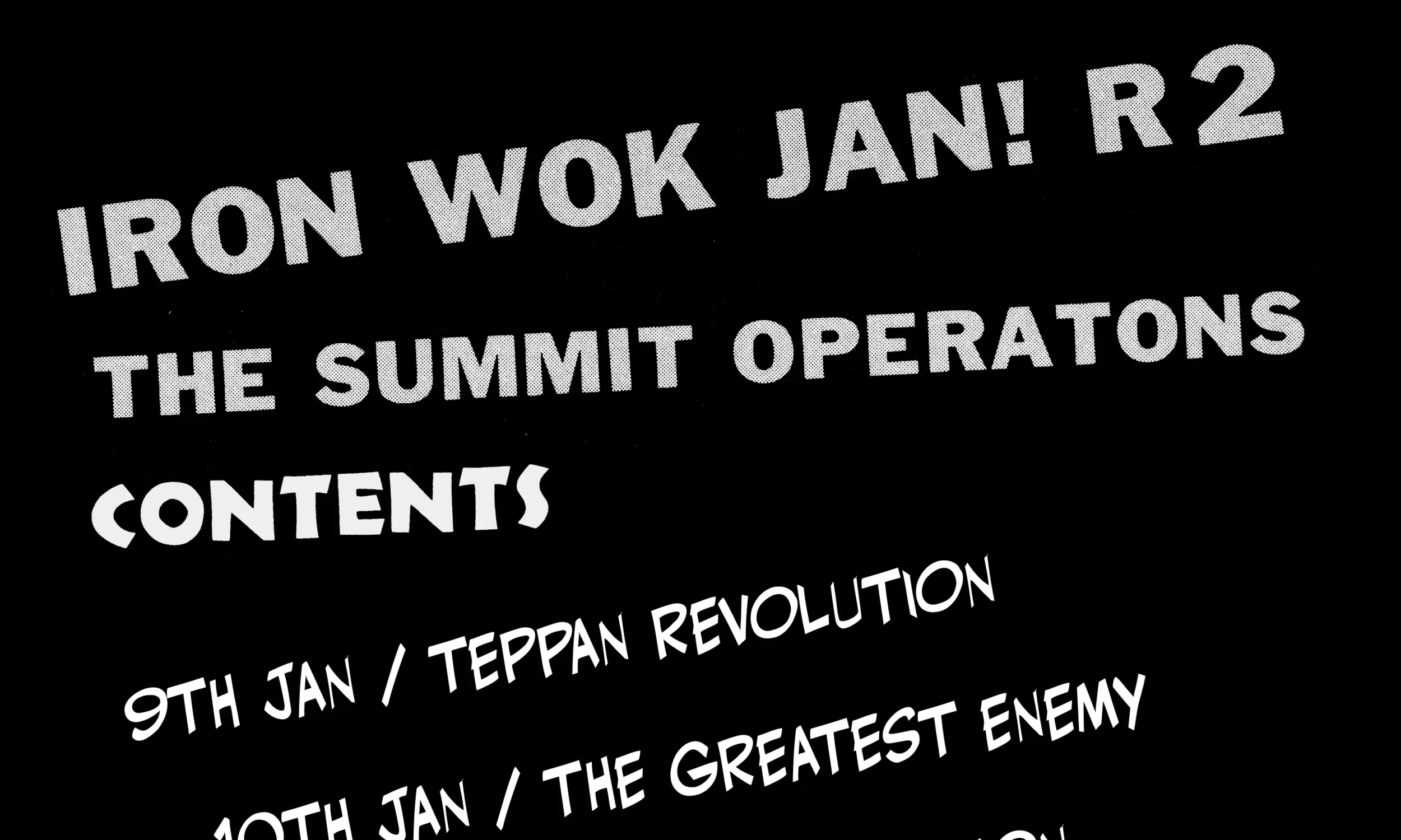 Iron Wok Jan! R - The Summit Operations Chapter 9 page 14 - 