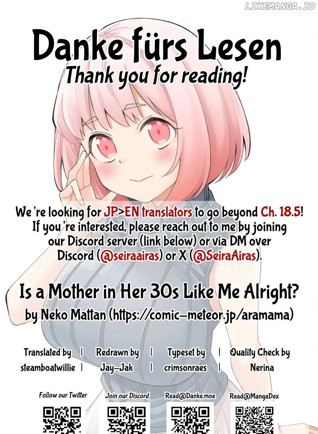 Is a mother in her 30s like me alright? Chapter 18.5 page 7 - 