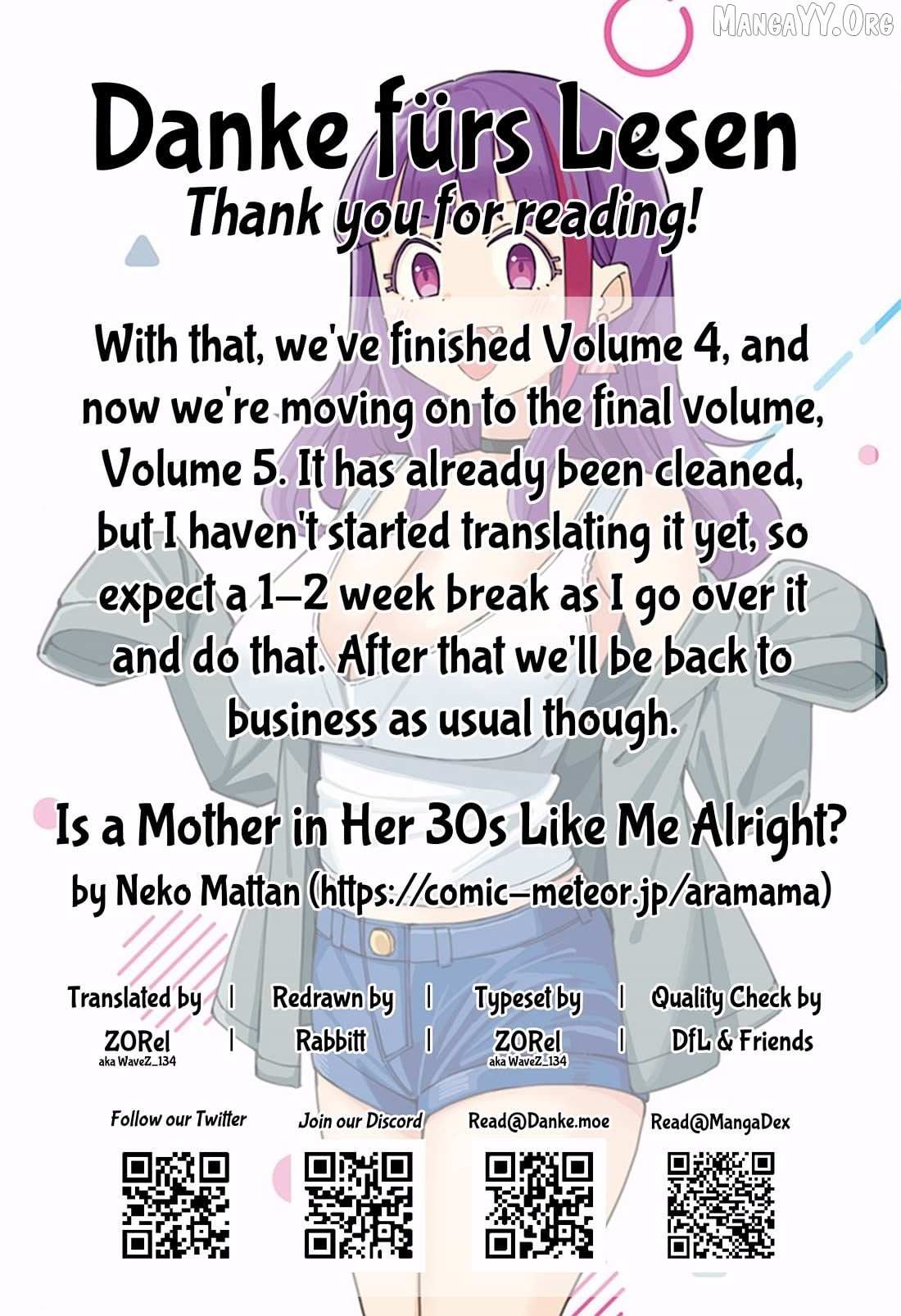 Is a mother in her 30s like me alright? Chapter 44.5 page 18 - 