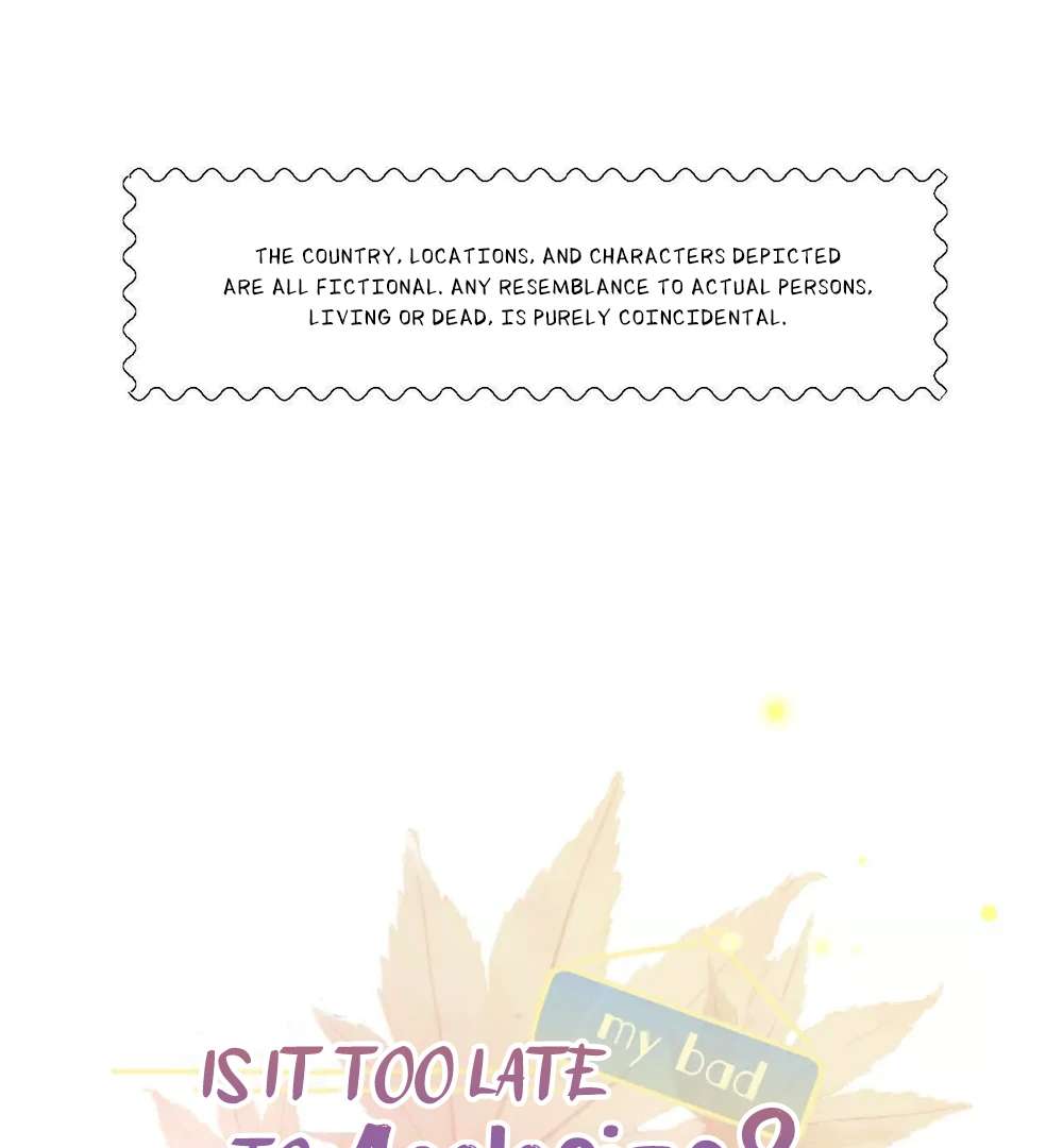 Is It Too Late to Apologize? Chapter 1 page 1 - 