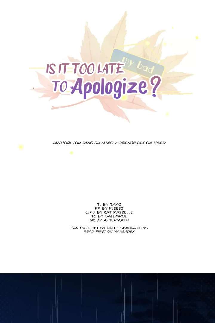 Is It Too Late to Apologize? Chapter 13 page 1 - 