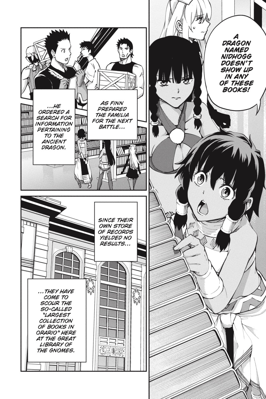 Is It Wrong to Try to Pick Up Girls in a Dungeon? On the Side: Sword Oratoria Chapter 0 page 122 - 