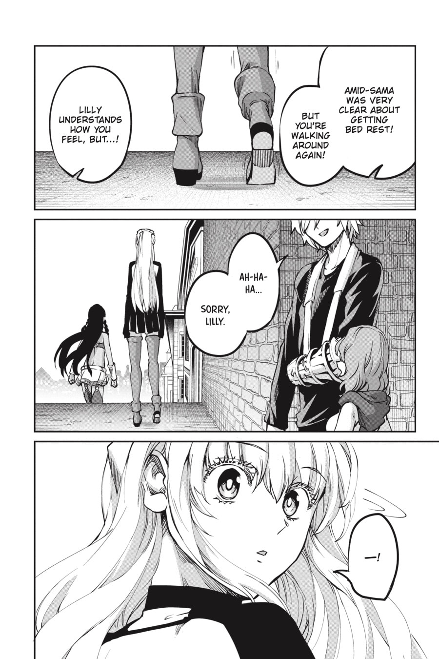 Is It Wrong to Try to Pick Up Girls in a Dungeon? On the Side: Sword Oratoria Chapter 0 page 132 - 