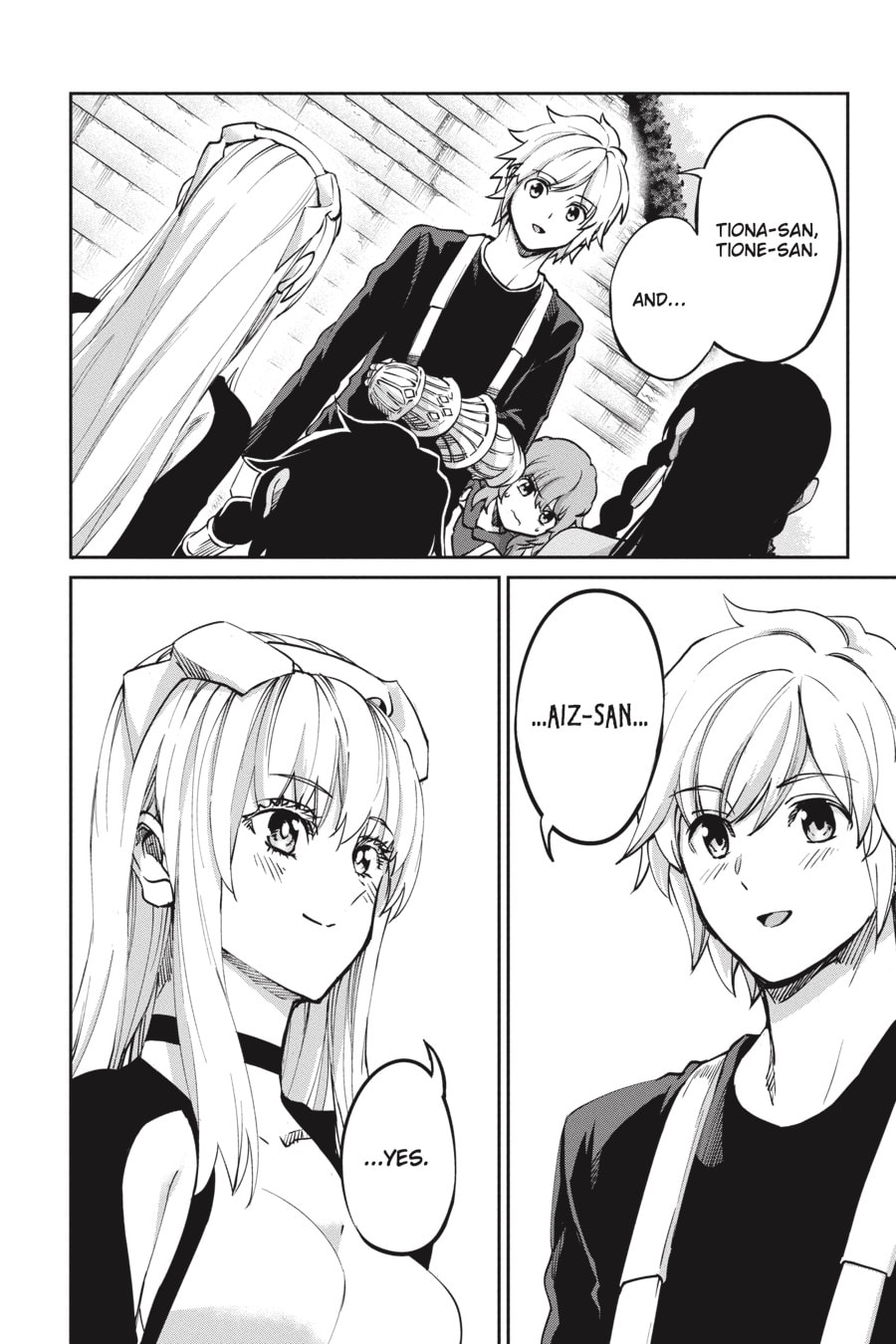 Is It Wrong to Try to Pick Up Girls in a Dungeon? On the Side: Sword Oratoria Chapter 0 page 136 - 