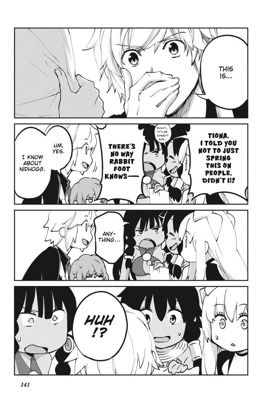 Is It Wrong to Try to Pick Up Girls in a Dungeon? On the Side: Sword Oratoria Chapter 0 page 141 - 