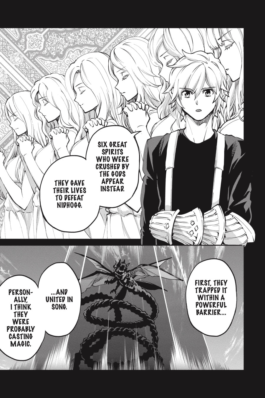 Is It Wrong to Try to Pick Up Girls in a Dungeon? On the Side: Sword Oratoria Chapter 0 page 145 - 