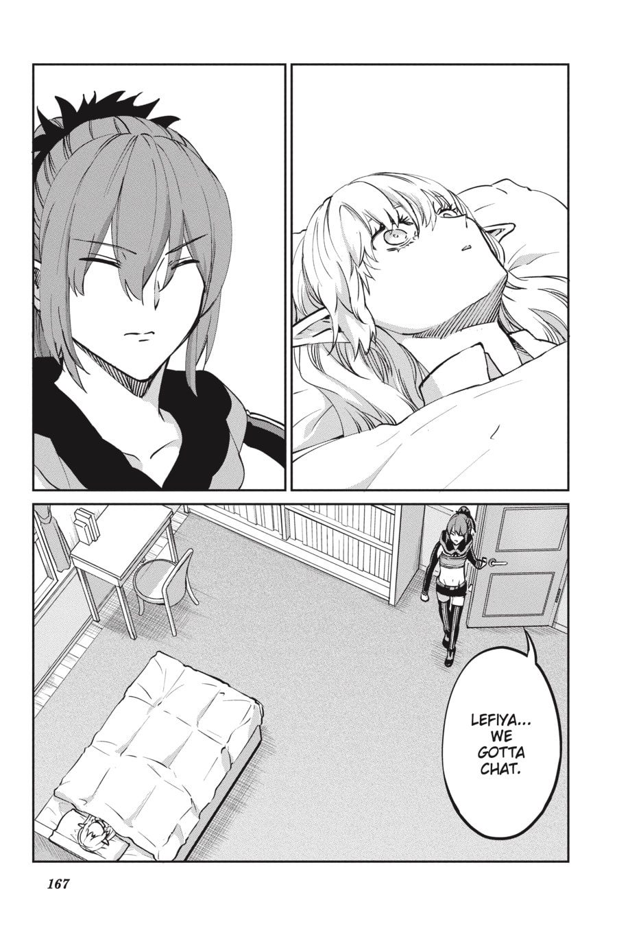 Is It Wrong to Try to Pick Up Girls in a Dungeon? On the Side: Sword Oratoria Chapter 0 page 166 - 