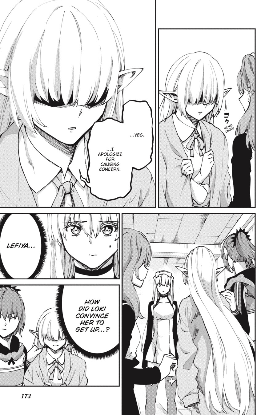 Is It Wrong to Try to Pick Up Girls in a Dungeon? On the Side: Sword Oratoria Chapter 0 page 172 - 