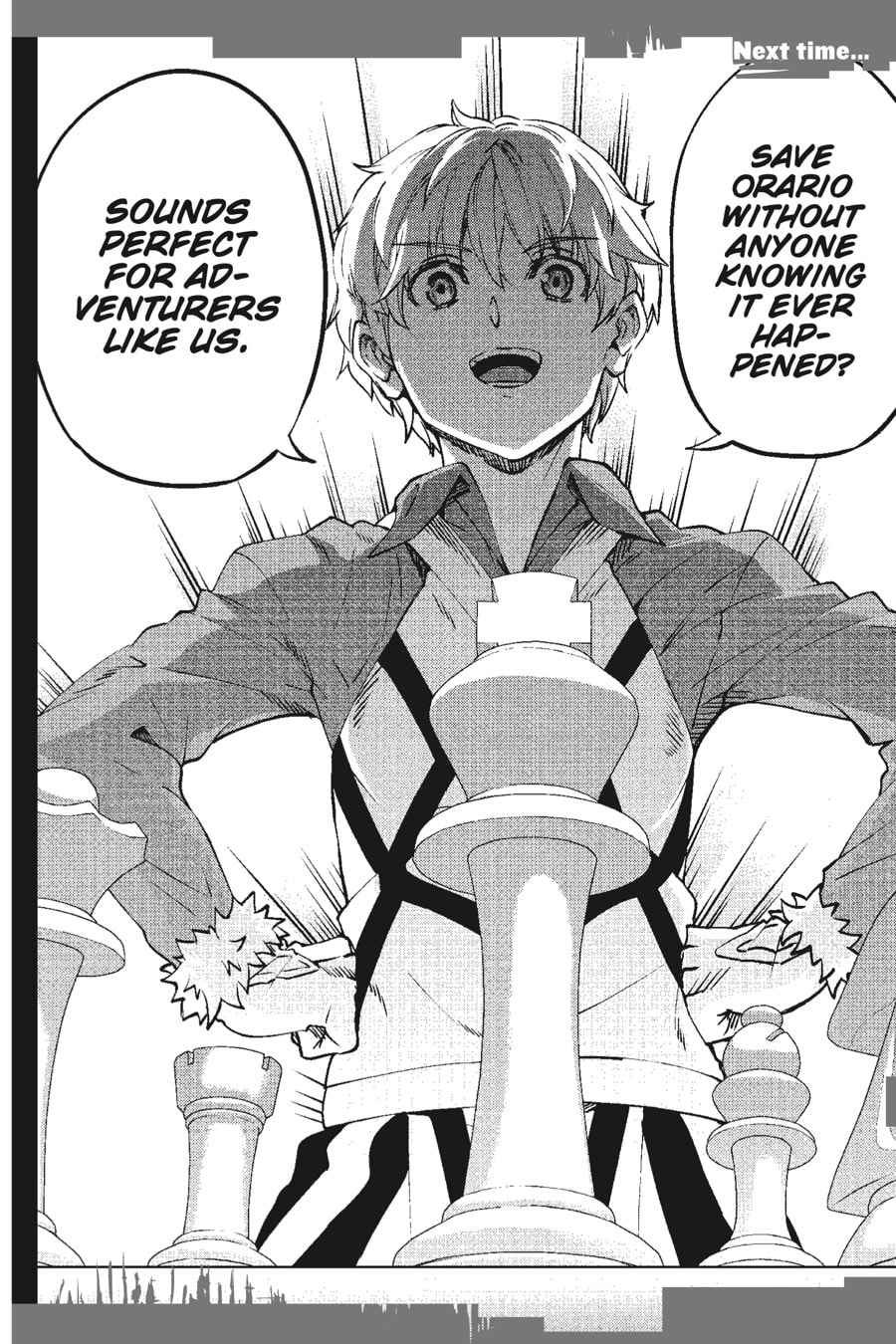 Is It Wrong to Try to Pick Up Girls in a Dungeon? On the Side: Sword Oratoria Chapter 0 page 184 - 