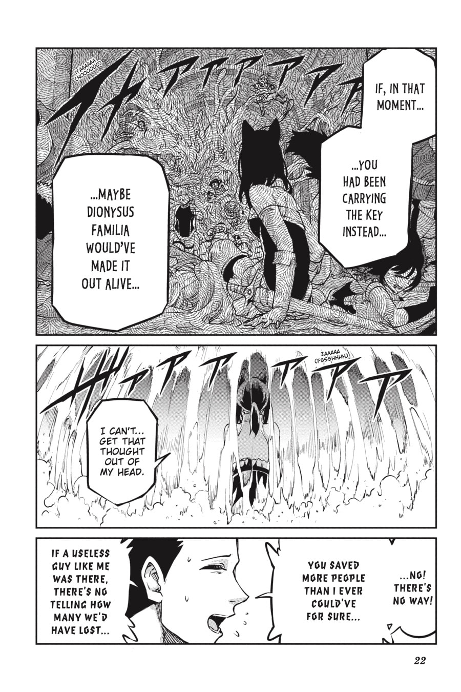 Is It Wrong to Try to Pick Up Girls in a Dungeon? On the Side: Sword Oratoria Chapter 0 page 24 - 