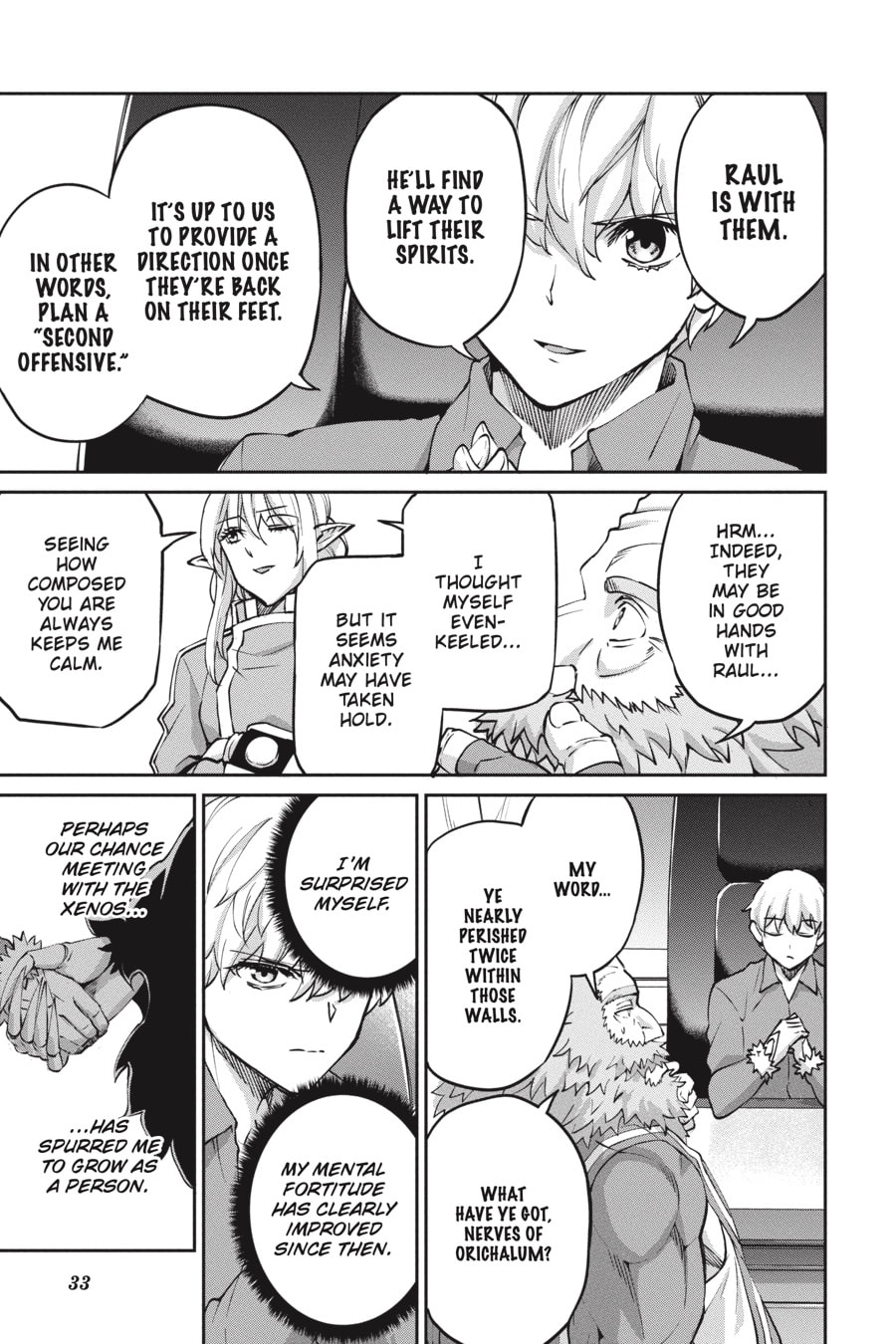 Is It Wrong to Try to Pick Up Girls in a Dungeon? On the Side: Sword Oratoria Chapter 0 page 35 - 