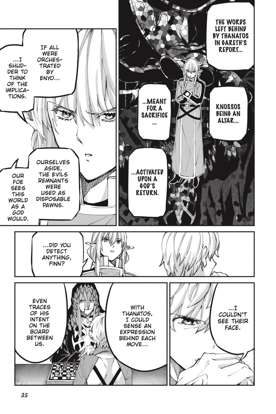 Is It Wrong to Try to Pick Up Girls in a Dungeon? On the Side: Sword Oratoria Chapter 0 page 37 - 