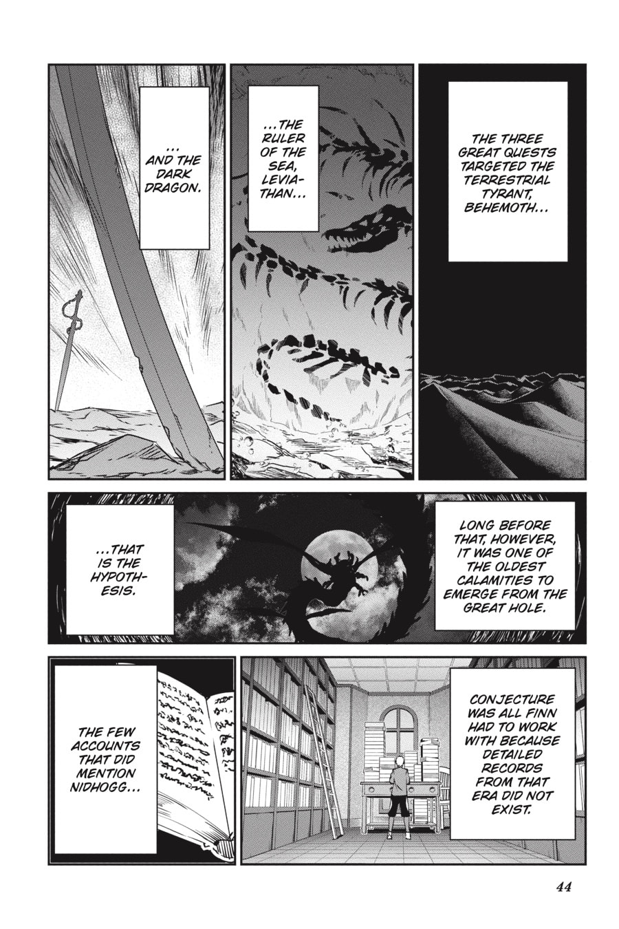 Is It Wrong to Try to Pick Up Girls in a Dungeon? On the Side: Sword Oratoria Chapter 0 page 46 - 