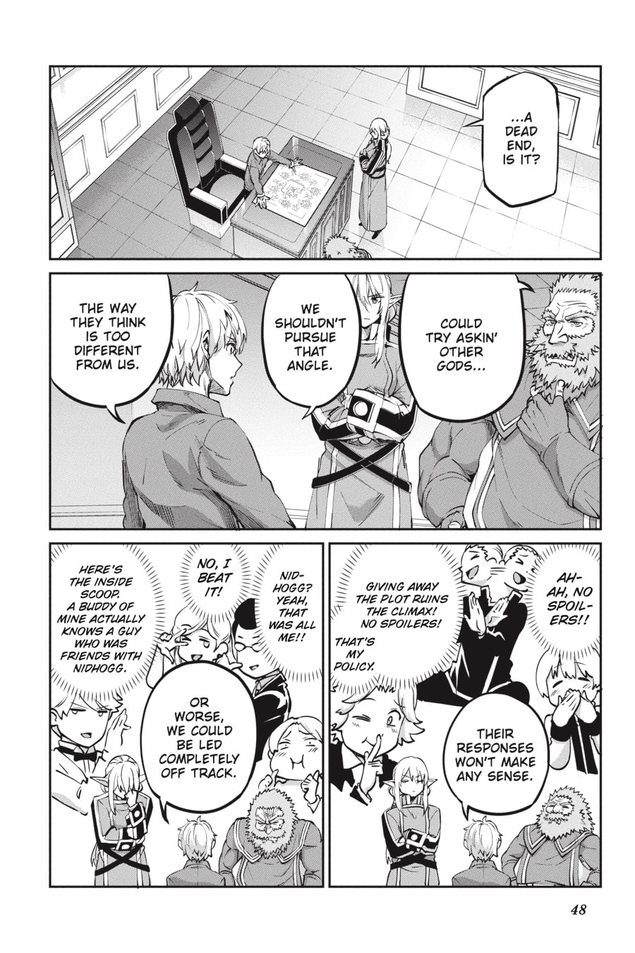 Is It Wrong to Try to Pick Up Girls in a Dungeon? On the Side: Sword Oratoria Chapter 0 page 50 - 