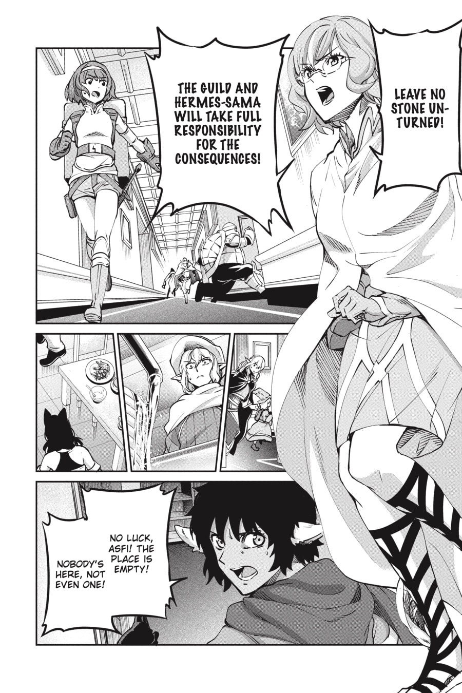 Is It Wrong to Try to Pick Up Girls in a Dungeon? On the Side: Sword Oratoria Chapter 0 page 58 - 