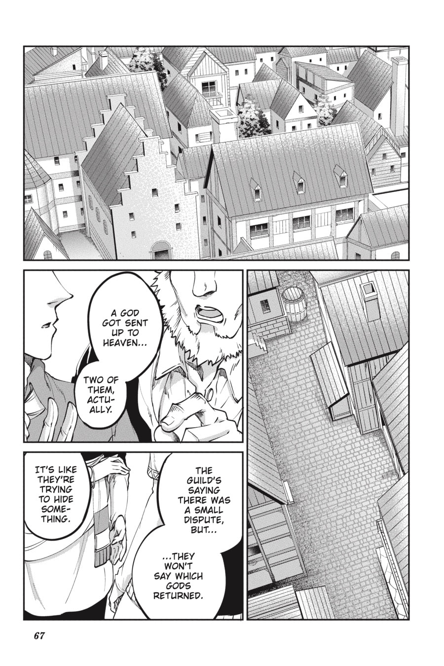 Is It Wrong to Try to Pick Up Girls in a Dungeon? On the Side: Sword Oratoria Chapter 0 page 68 - 