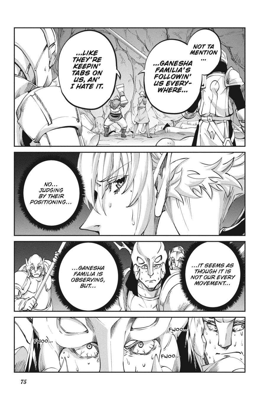 Is It Wrong to Try to Pick Up Girls in a Dungeon? On the Side: Sword Oratoria Chapter 0 page 76 - 
