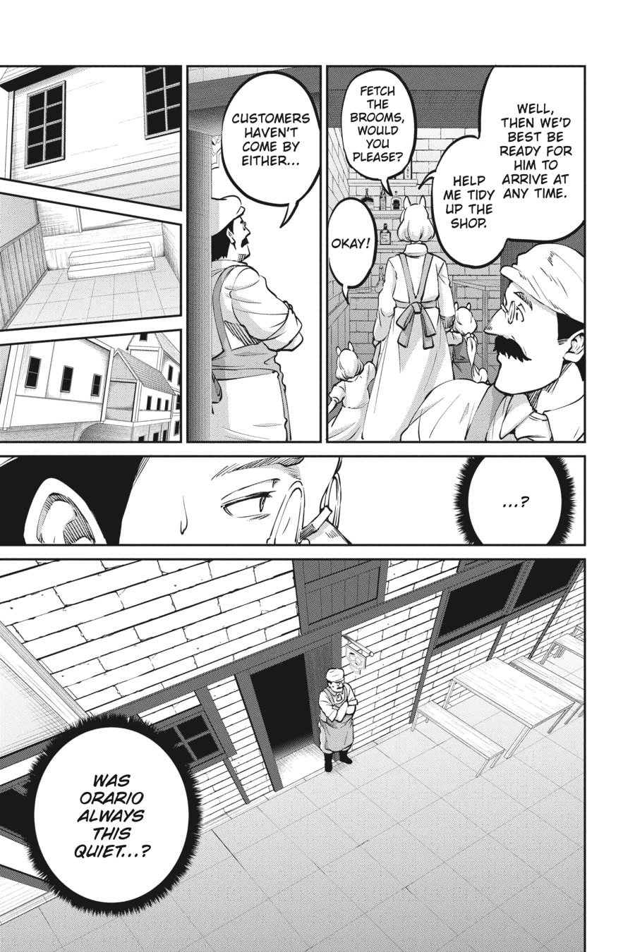 Is It Wrong to Try to Pick Up Girls in a Dungeon? On the Side: Sword Oratoria Chapter 0 page 80 - 