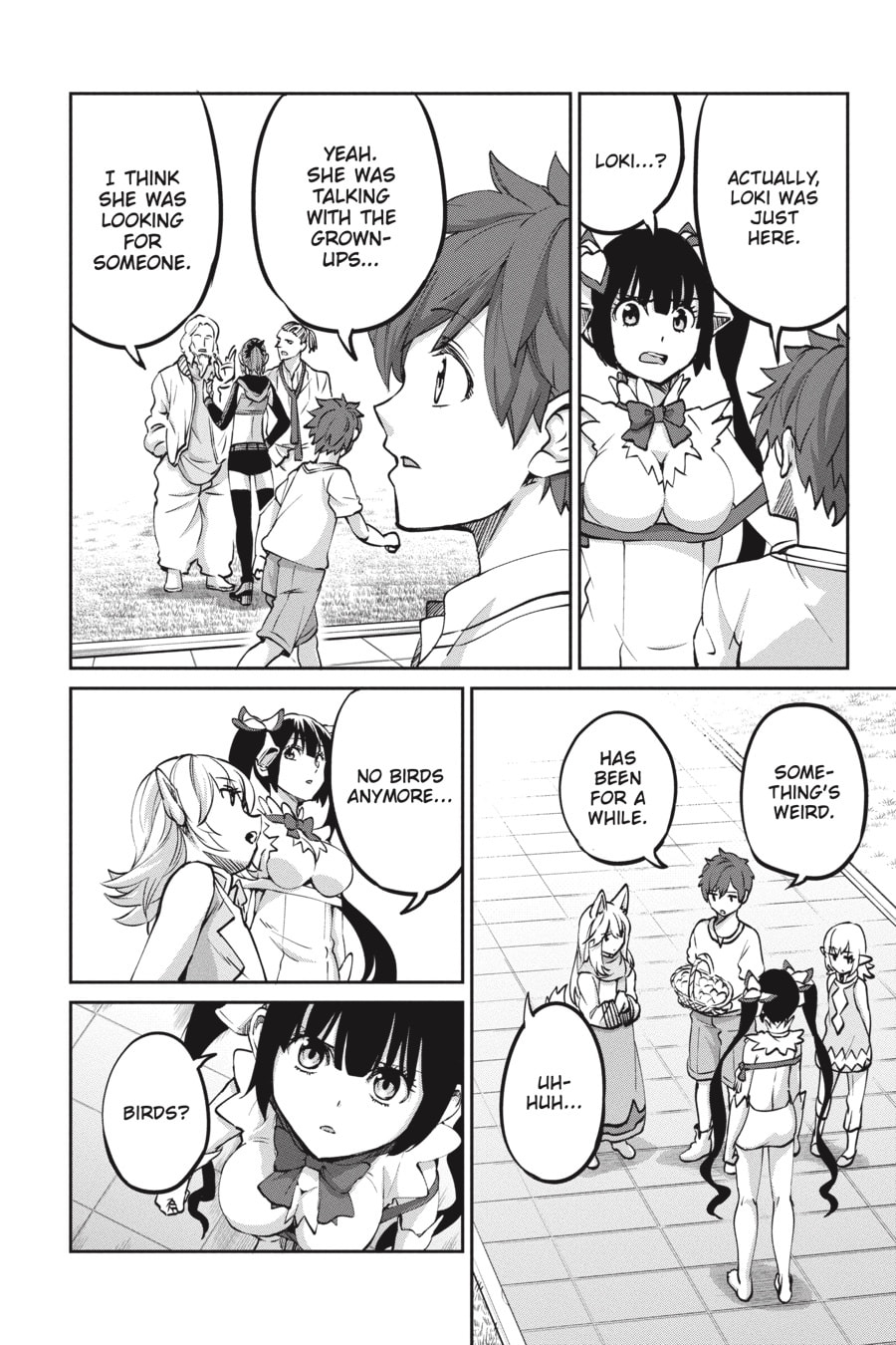 Is It Wrong to Try to Pick Up Girls in a Dungeon? On the Side: Sword Oratoria Chapter 0 page 83 - 