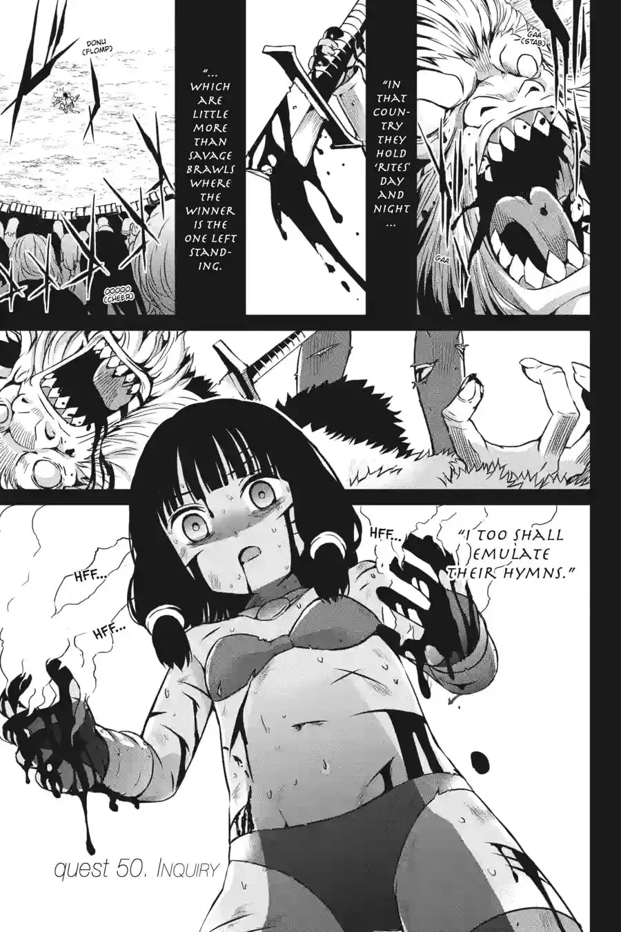 Is It Wrong to Try to Pick Up Girls in a Dungeon? On the Side: Sword Oratoria Chapter 1.1 page 1 - 