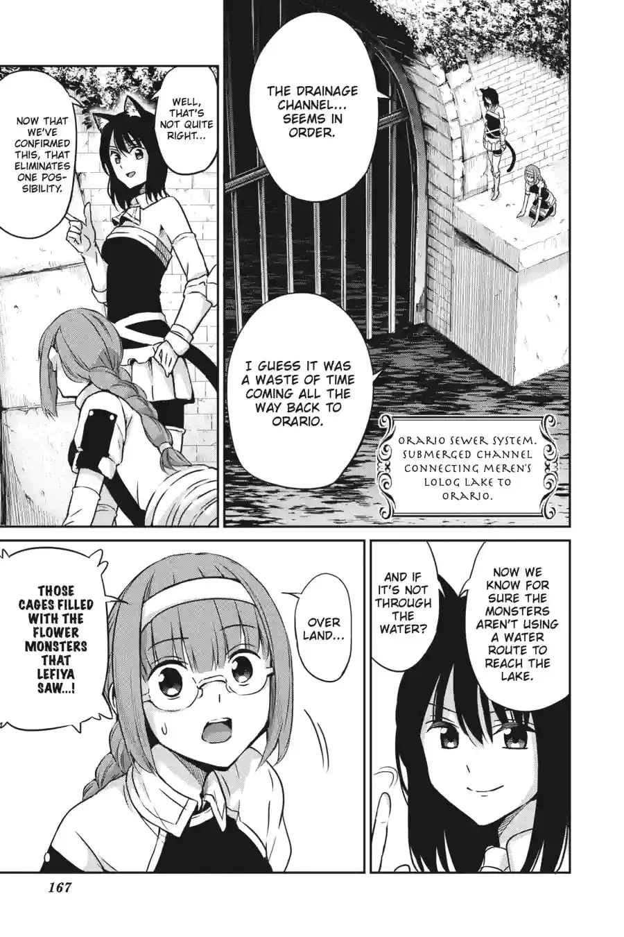 Is It Wrong to Try to Pick Up Girls in a Dungeon? On the Side: Sword Oratoria Chapter 1.1 page 13 - 