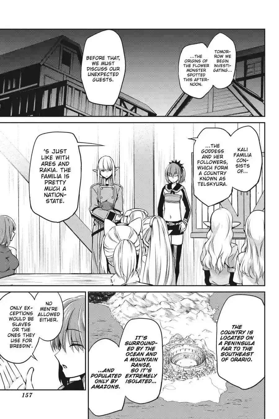 Is It Wrong to Try to Pick Up Girls in a Dungeon? On the Side: Sword Oratoria Chapter 1.1 page 3 - 
