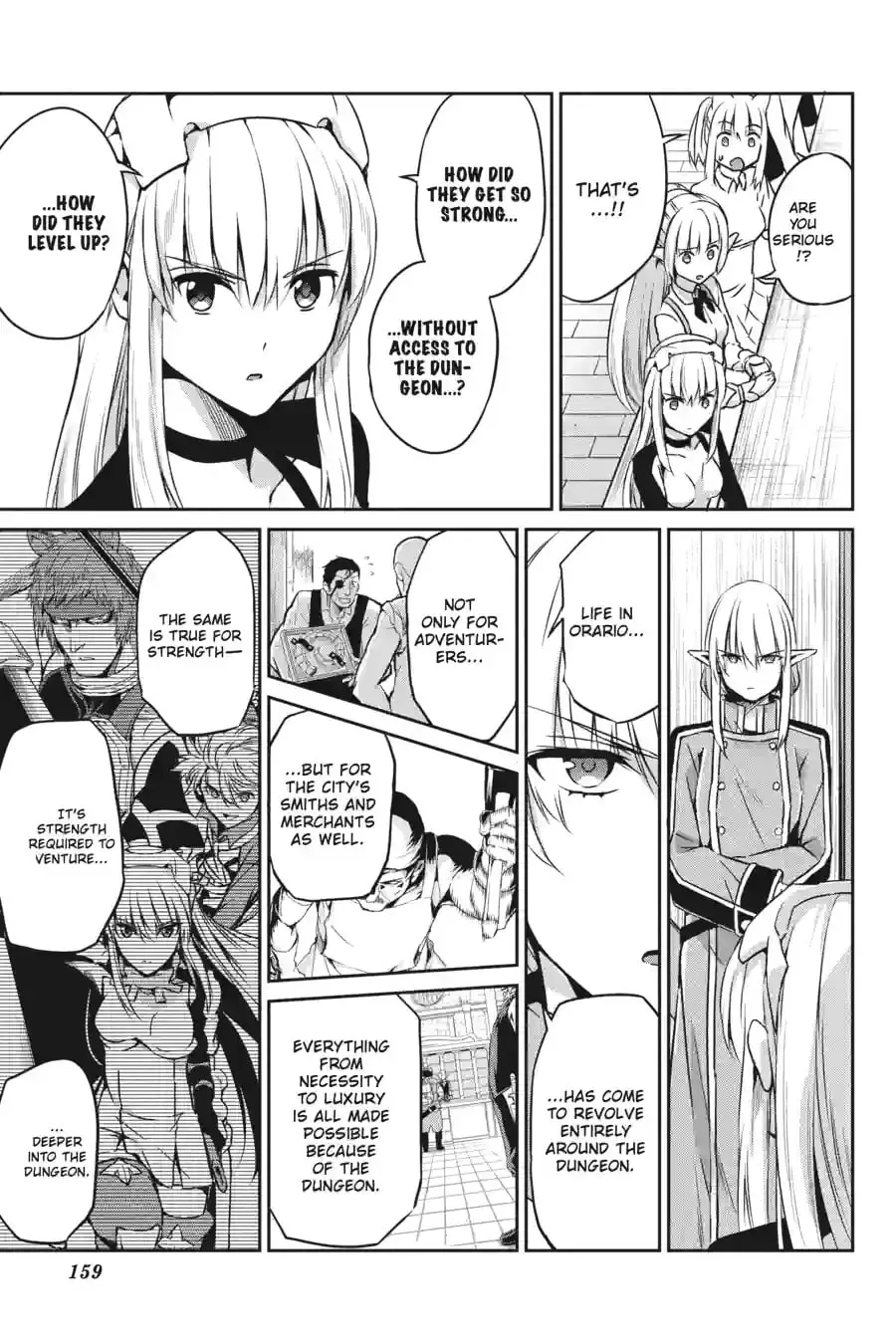 Is It Wrong to Try to Pick Up Girls in a Dungeon? On the Side: Sword Oratoria Chapter 1.1 page 5 - 