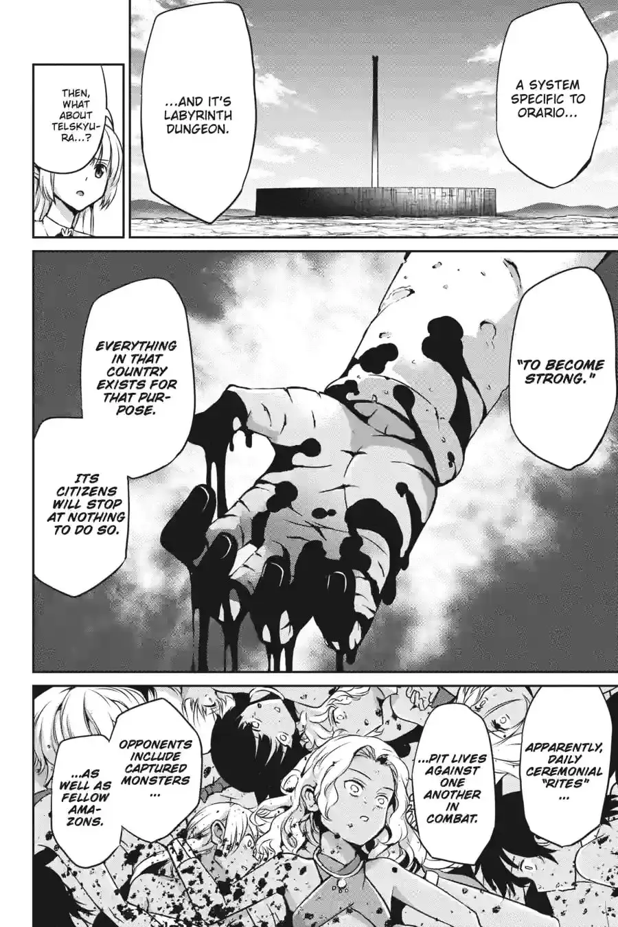 Is It Wrong to Try to Pick Up Girls in a Dungeon? On the Side: Sword Oratoria Chapter 1.1 page 6 - 
