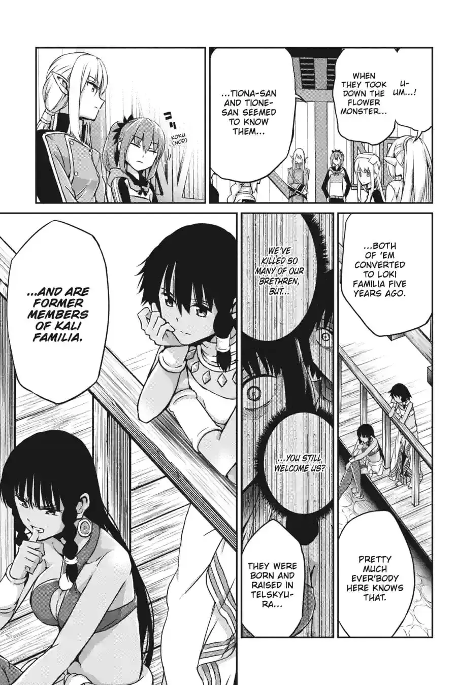 Is It Wrong to Try to Pick Up Girls in a Dungeon? On the Side: Sword Oratoria Chapter 1.1 page 7 - 