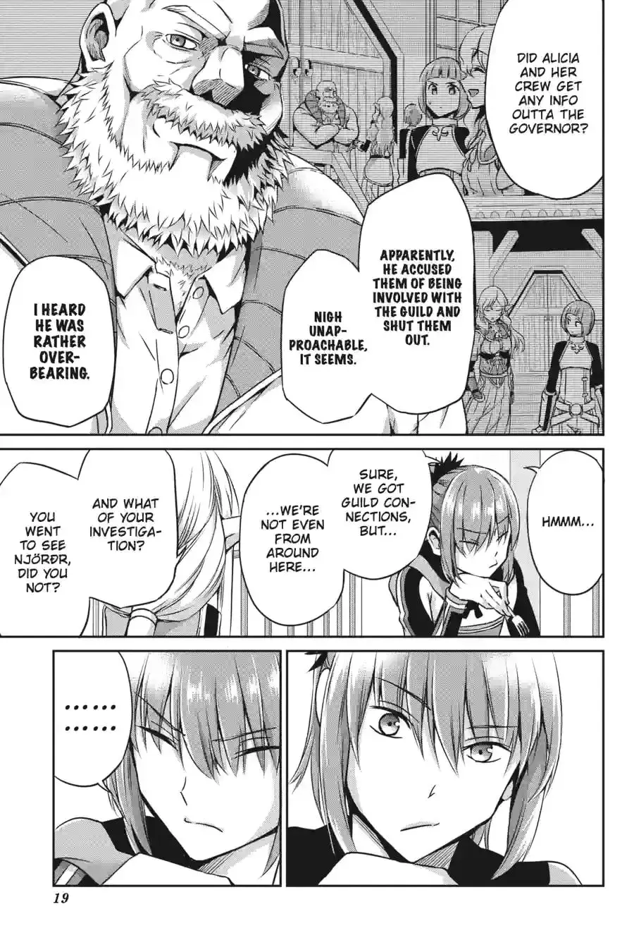 Is It Wrong to Try to Pick Up Girls in a Dungeon? On the Side: Sword Oratoria Chapter 1.2 page 17 - 