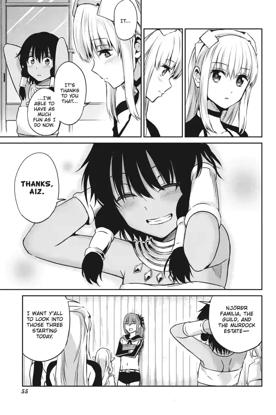 Is It Wrong to Try to Pick Up Girls in a Dungeon? On the Side: Sword Oratoria Chapter 1.3 page 17 - 