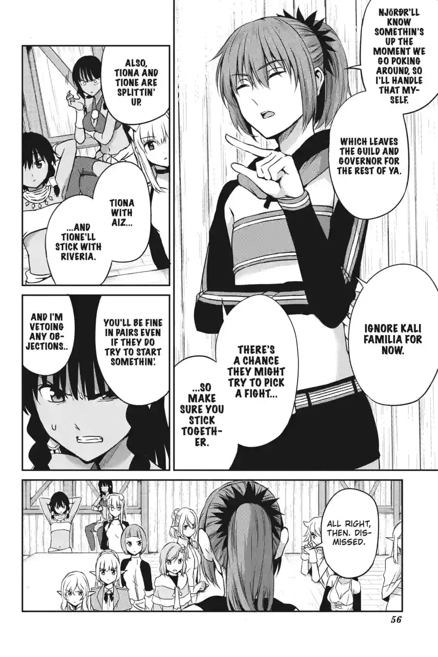 Is It Wrong to Try to Pick Up Girls in a Dungeon? On the Side: Sword Oratoria Chapter 1.3 page 18 - 
