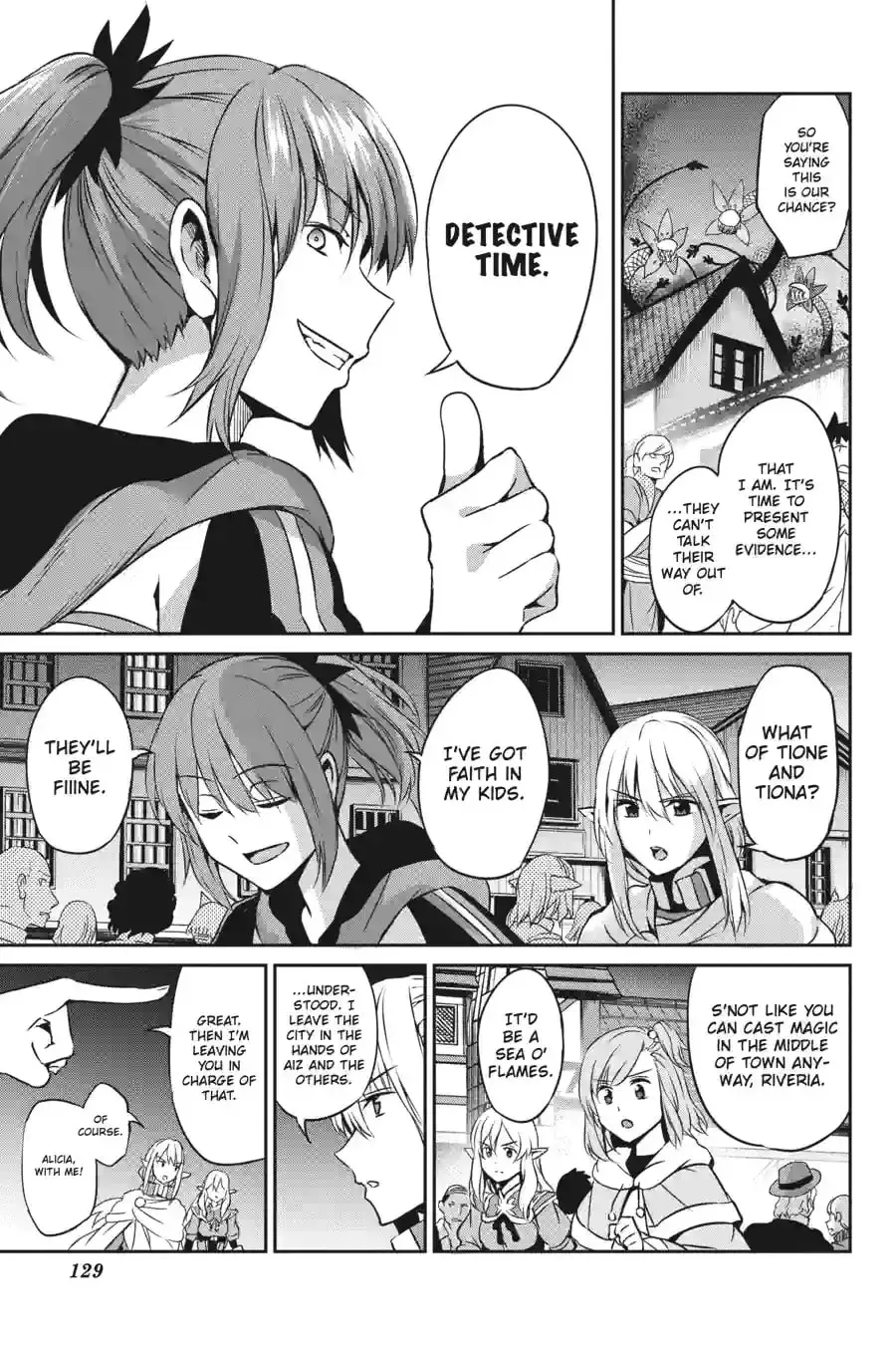 Is It Wrong to Try to Pick Up Girls in a Dungeon? On the Side: Sword Oratoria Chapter 1.5 page 15 - 